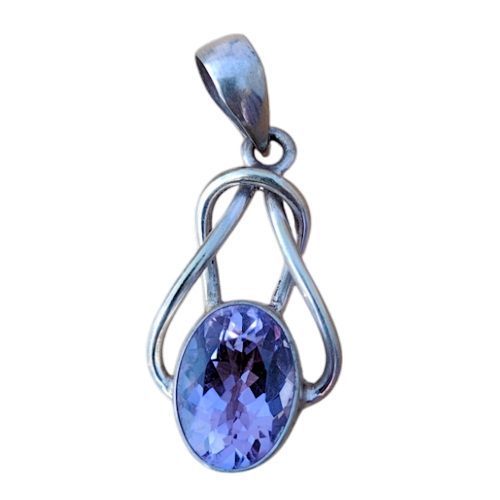 Amethyst Knot Pendent PP-010D